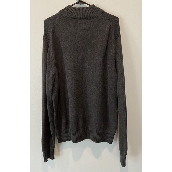 St. John's Bay Outdoor Men's XL dark gray 1/4 zip pullover - Picture 2 of 3